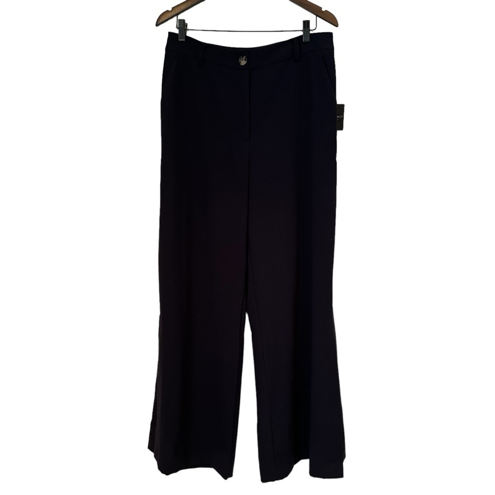 Rachel Roy Collection new navy blue high waisted dress pants in size 10